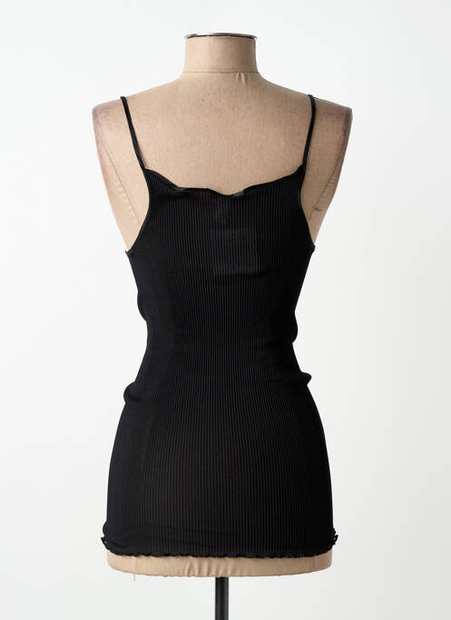 Top/caraco bretelles élastiquées noir LISANZA femme
