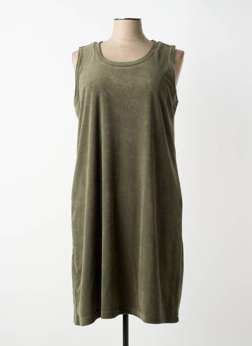 Robe de plage sans manche vert WEWO FASHION femme