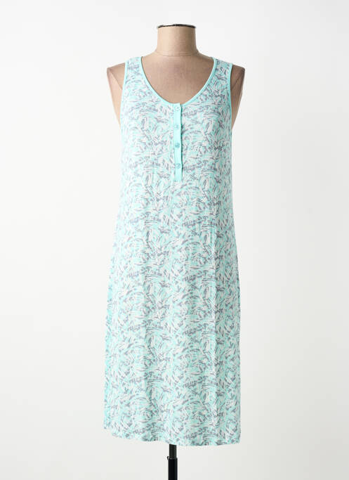 Chemise de nuit bleu BARANDI femme