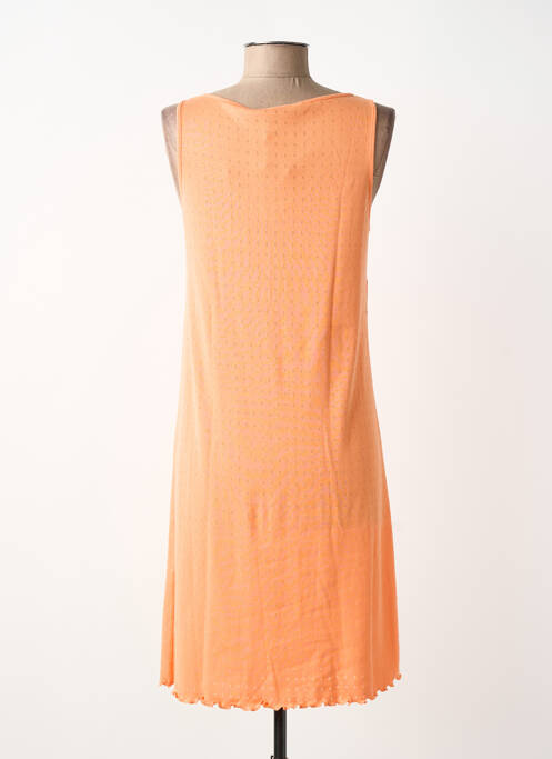 Chemise de nuit stretch orange BARANDI femme