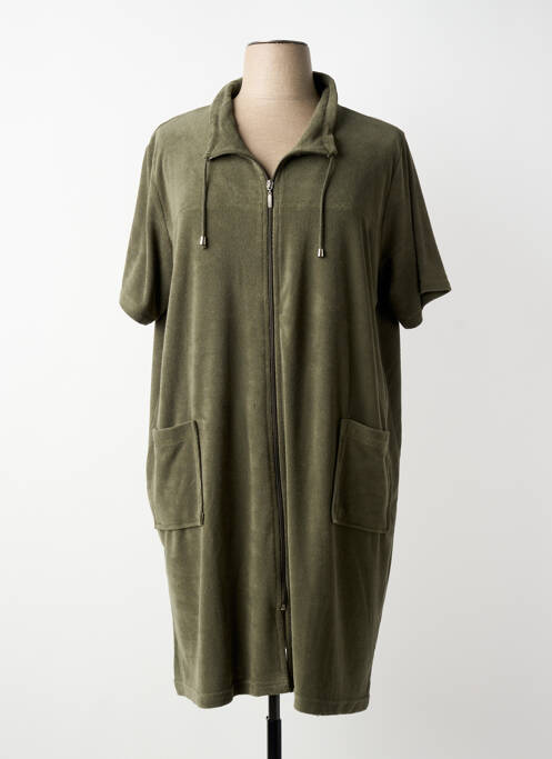 Peignoir stretch vert WEWO FASHION femme