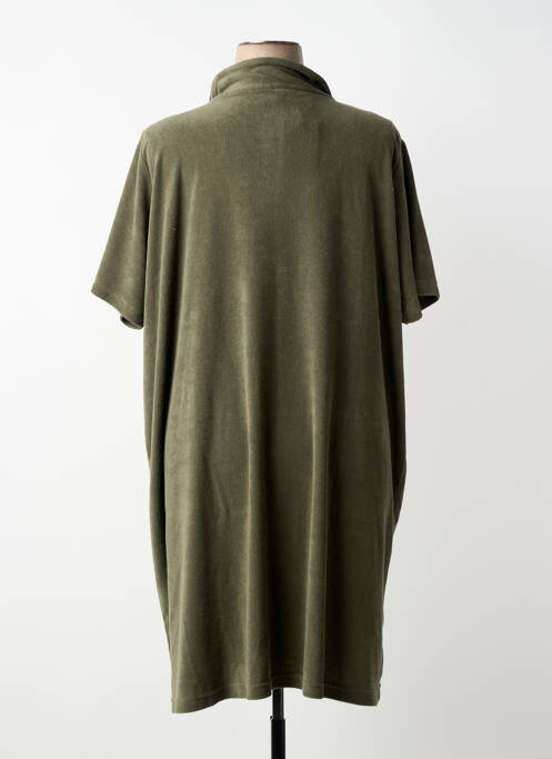 Peignoir stretch vert WEWO FASHION femme