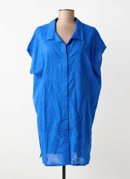 Robe de plage bleu ANTIGEL femme