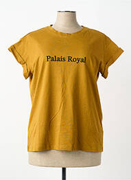 T-shirt coupe droite manches courtes vert GRACE & MILA femme