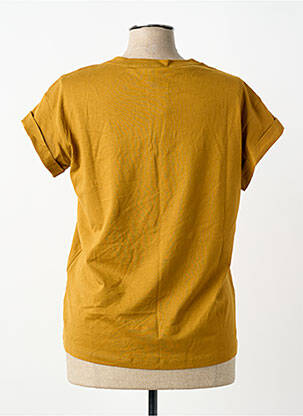 T-shirt sérigraphie floquée manches courtes vert GRACE & MILA femme