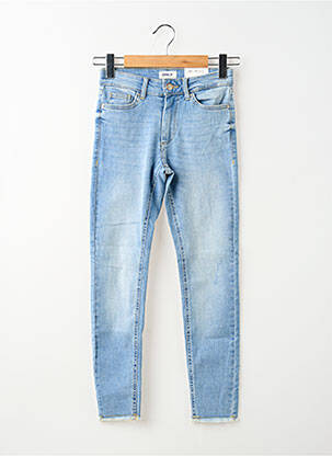 Jeans skinny taille normale taille normale bleu ONLY femme