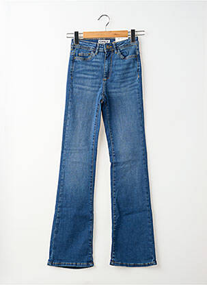 Jean coupe flare stretch taille normale bleu ONLY femme