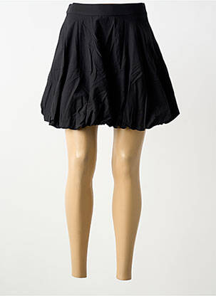 Jupe courte noir PIECES femme