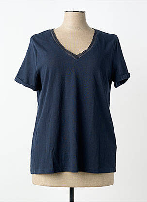 T-shirt bleu GRACE & MILA femme