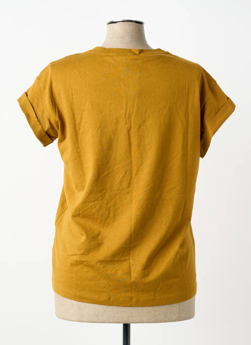 T-shirt coupe droite manches courtes vert GRACE & MILA femme