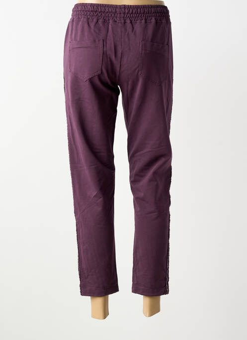 Jogging stretch taille normale violet IZZY femme