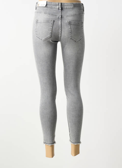 Jeans skinny gris ONLY femme