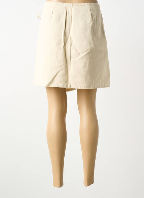 Jupe courte beige Y.A.S femme