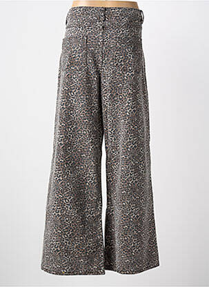 Jean coupe flare taille normale taille normale marron GRACE & MILA femme