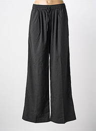 Pantalon flare taille élastique taille normale gris GRACE & MILA femme