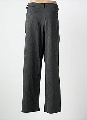 Pantalon large taille à pinces taille haute gris ELLE EST OU LA MER femme