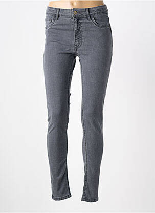 Jeans skinny taille normale taille normale gris ELLE EST OU LA MER femme