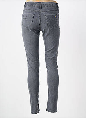 Jeans skinny taille normale taille normale gris ELLE EST OU LA MER femme