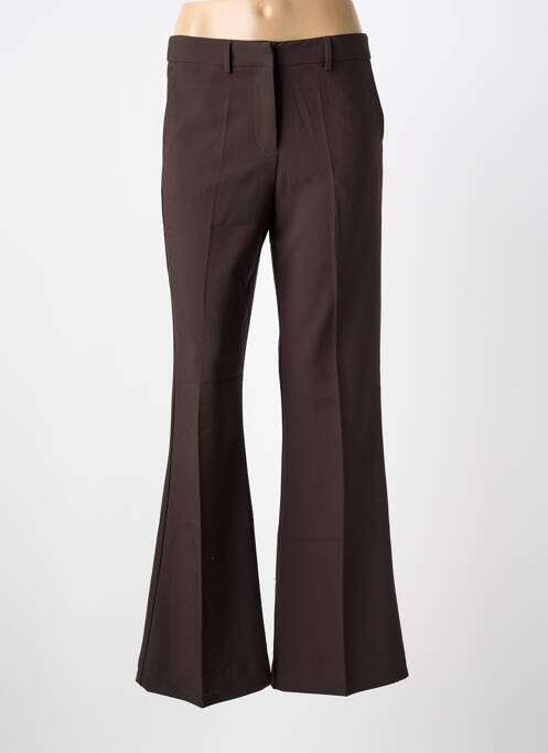 Pantalon flare marron GRACE & MILA femme