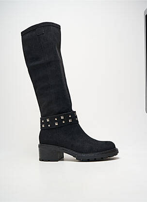 Bottes bout rond talon de 4 à 6cm noir FINDLAY femme