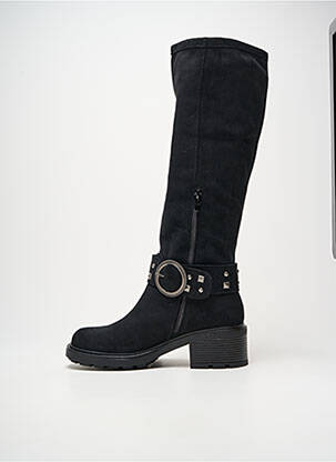 Bottes bout rond talon de 4 à 6cm noir FINDLAY femme