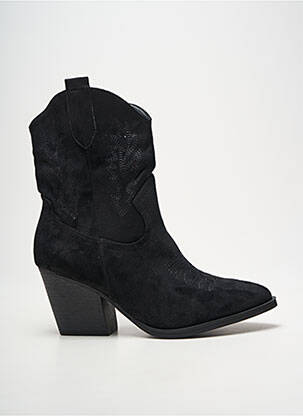 Bottines/boots bout pointu talon de 7 à 9cm noir FINDLAY femme