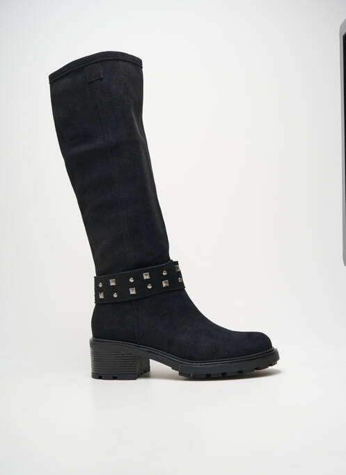 Bottes bout rond talon de 4 à 6cm noir FINDLAY femme