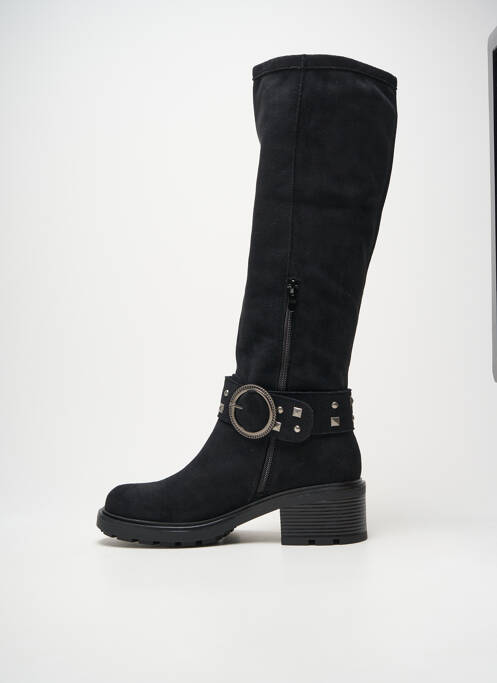 Bottes bout rond talon de 4 à 6cm noir FINDLAY femme