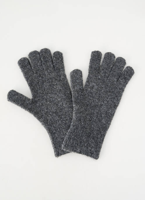 Gants gris GRACE & MILA femme