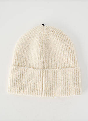 Bonnet stretch beige PIECES femme
