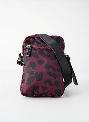 Sac multipoches forme rectangulaire violet MANDOLINE femme