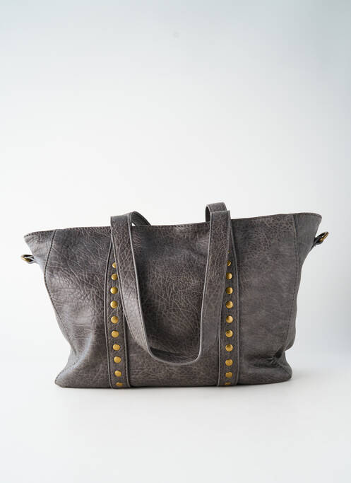 Sac forme trapèze forme trapèze gris MANDOLINE femme