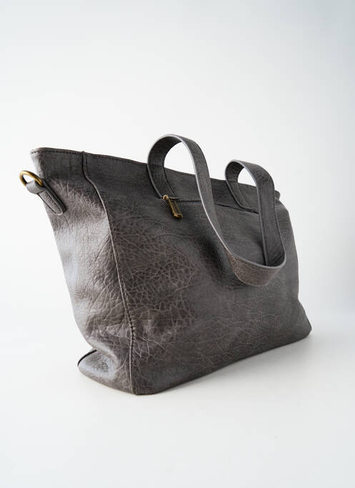 Sac forme trapèze forme trapèze gris MANDOLINE femme