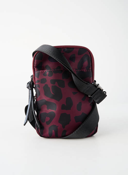 Sac multipoches forme rectangulaire violet MANDOLINE femme