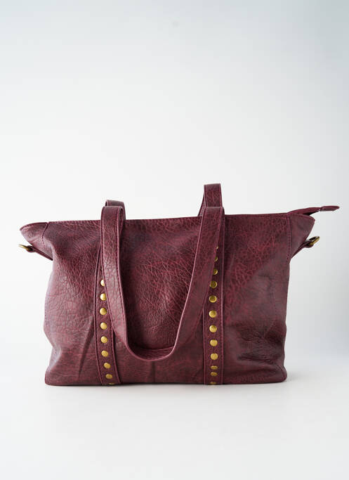 Sac forme trapèze forme trapèze violet MANDOLINE femme