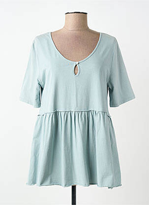 Top manches courtes manches courtes bleu MES SOEURS ET MOI femme