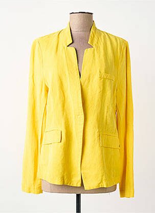 Veste casual col tailleur jaune SANDWICH femme