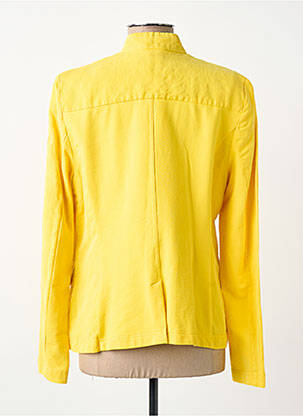 Veste casual col tailleur jaune SANDWICH femme