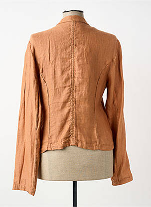 Blazer coupe cintrée marron LA FEE MARABOUTEE femme