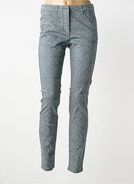 Pantalon slim poches bleu SANDWICH femme