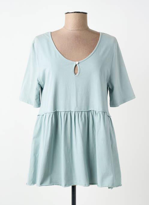 Top manches courtes manches courtes bleu MES SOEURS ET MOI femme