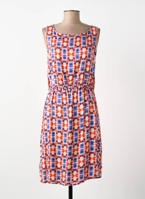 Robe mi-longue rouge LA FEE MARABOUTEE femme