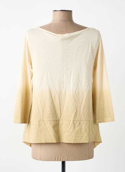 Top beige UNO PIU UNO femme