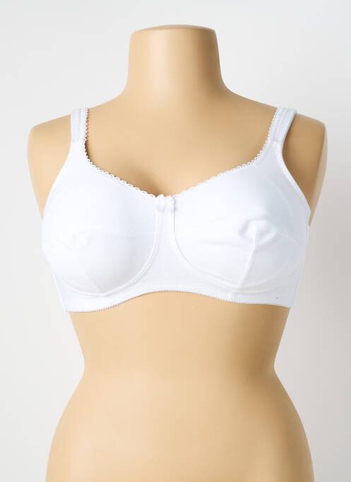 Soutien-gorge sans armature haut soutien-gorge emboitant blanc PIEGE femme