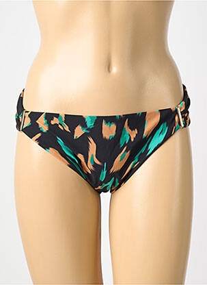 Bas de maillot de bain tissage satiné culotte noir AUBADE femme