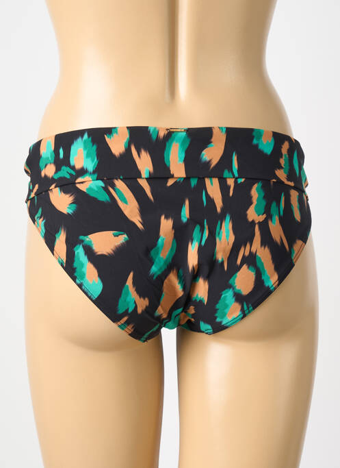 Bas de maillot de bain tissage satiné culotte noir AUBADE femme