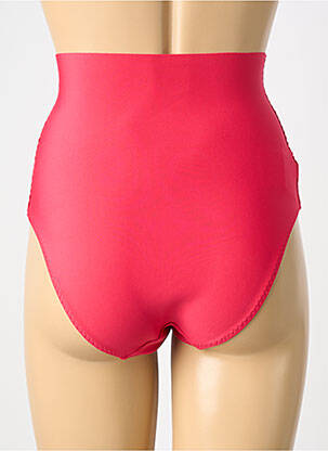 Bas de maillot de bain effet matière satinée culotte rouge SIMONE PERELE femme
