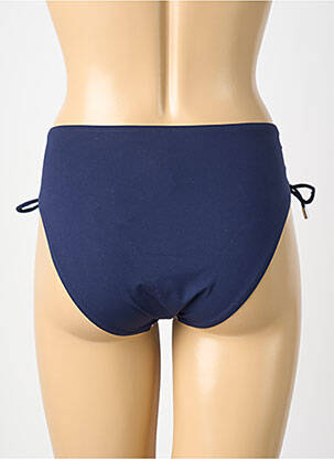 Bas de maillot de bain tissage satiné culotte bleu LISE CHARMEL femme