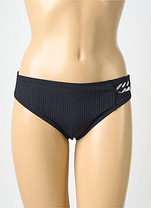 Bas de maillot de bain stretch culotte noir ANTIGEL femme