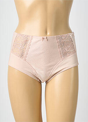 Culotte tissage satiné rose FELINO femme